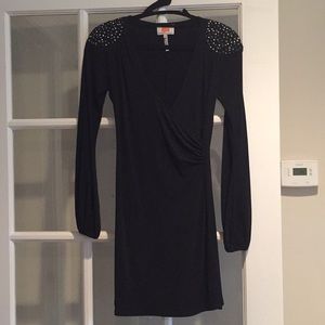 Laundry by Design Women’s Faux-Wrap Dress